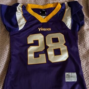 Purple and Yellow Vikings Jersey